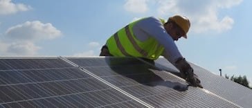 Solar panel home installation